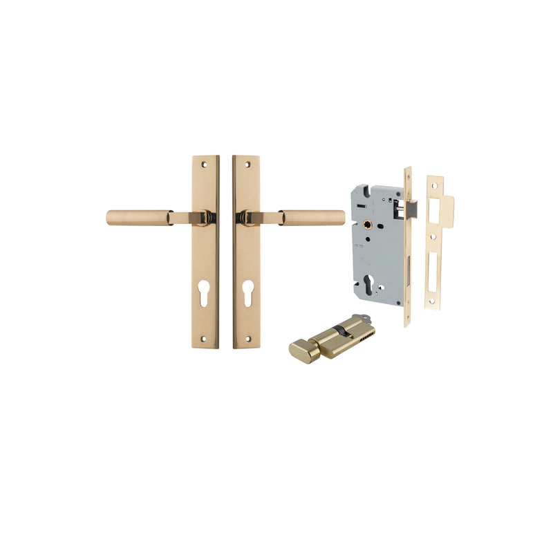 Berlin Lever - Rectangular Backplate By Iver