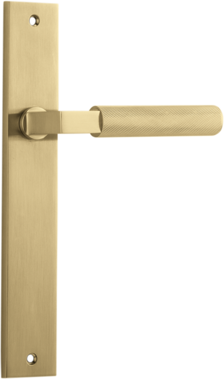 Brunswick Lever - Rectangular Backplate By Iver