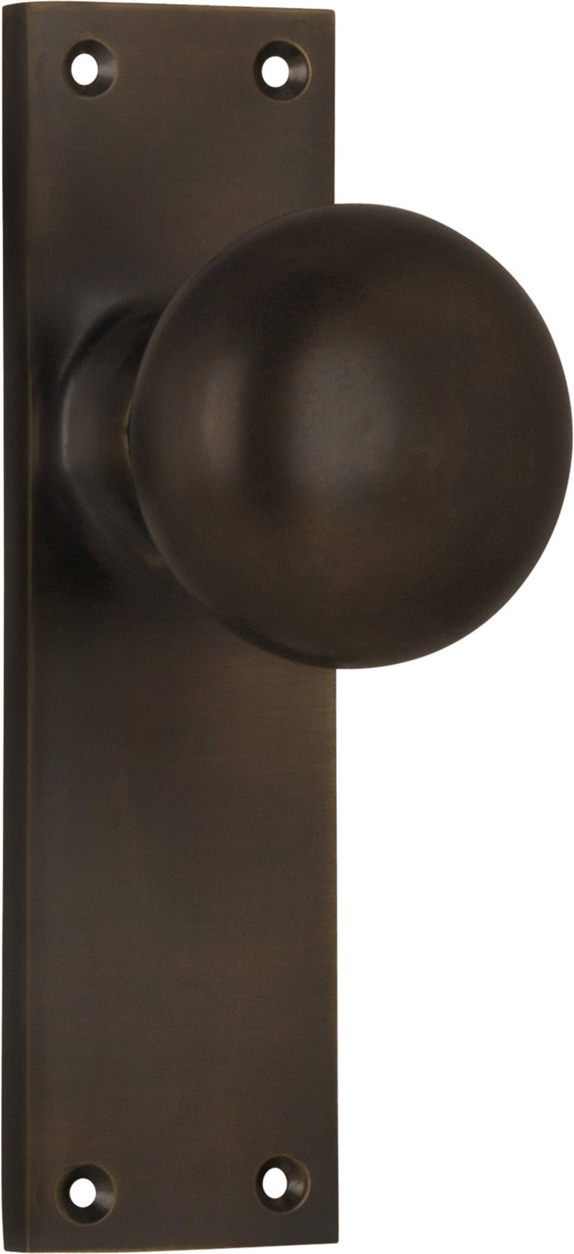 Victorian Door Knob - Long Backplate by Tradco