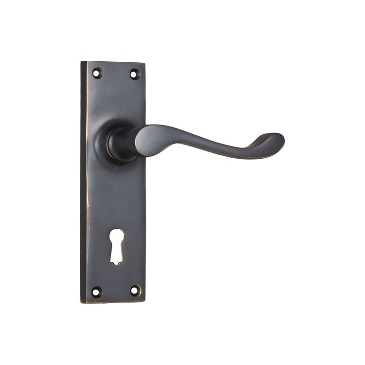 Victorian Lever - Long Backplate by Tradco