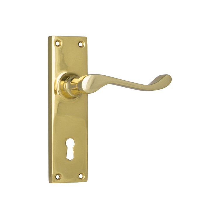 Victorian Lever - Long Backplate by Tradco