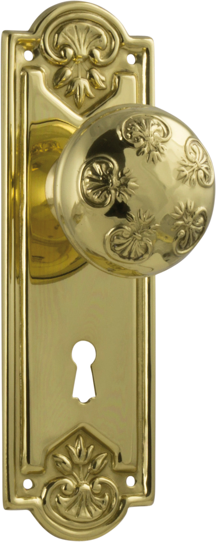 Nouveau Door Knob by Tradco