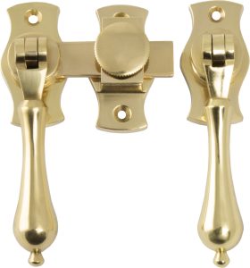 Teardrop French Door Fastener by Tradco