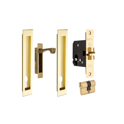 Verve Sliding Door Lock Kit by Zanda