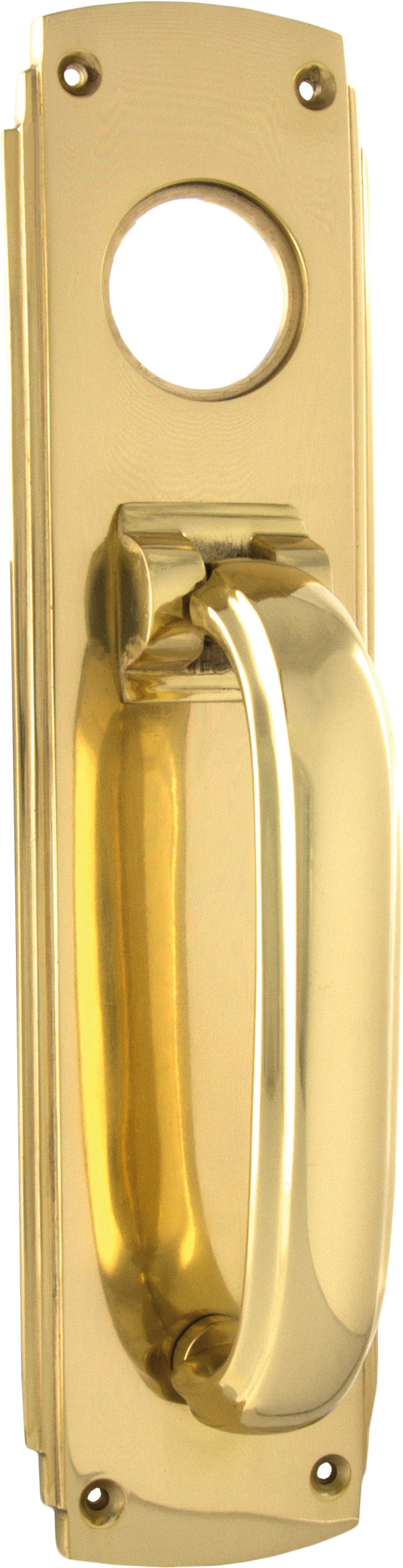 Deco Pull Handle & Knocker by Tradco