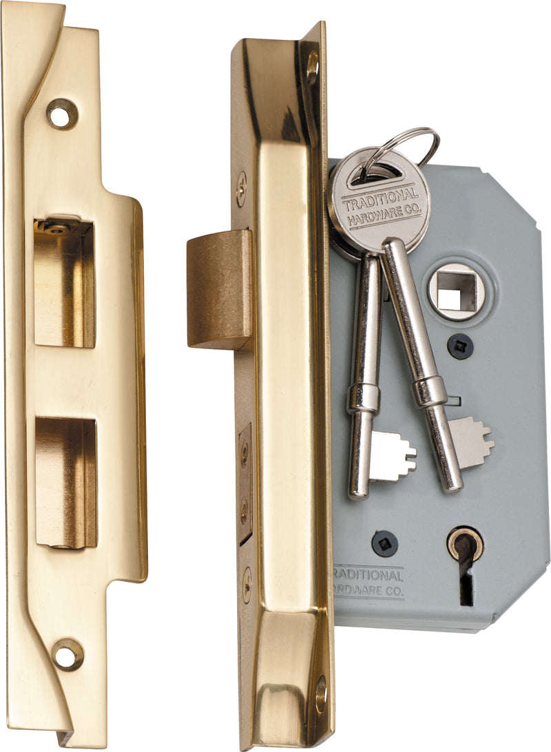 5 Lever Rebated Mortice Lock by Tradco