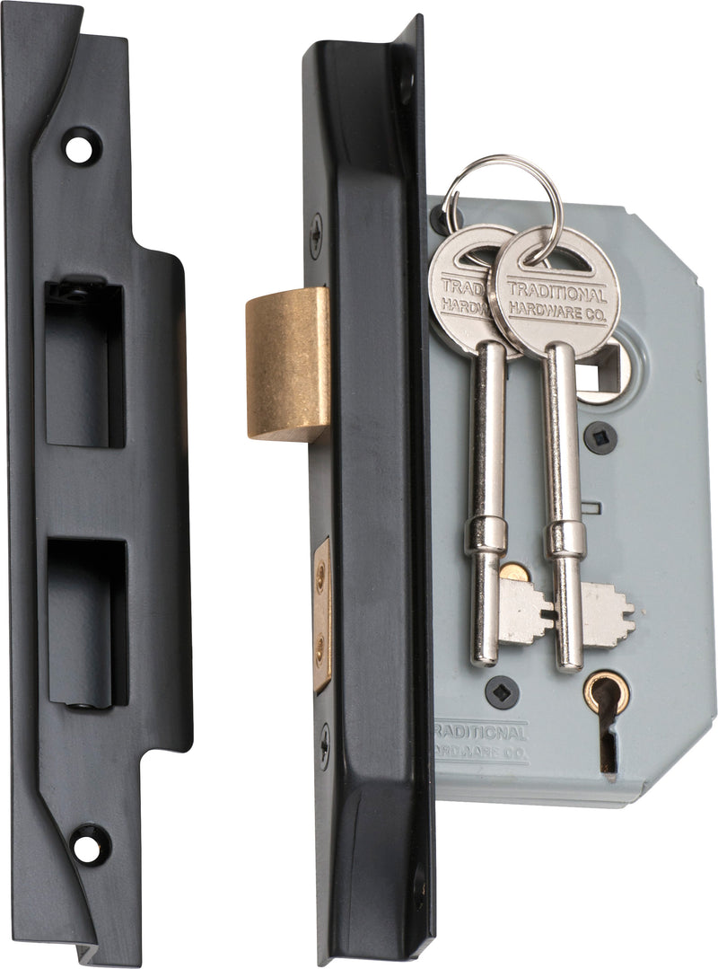 5 Lever Rebated Mortice Lock by Tradco