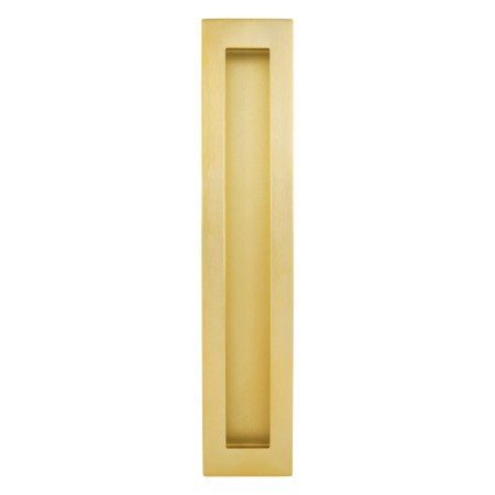 250mm Rectangular Flush Pull By Gainsborough - Entry - Point - 730FP250SB - Gainsborough