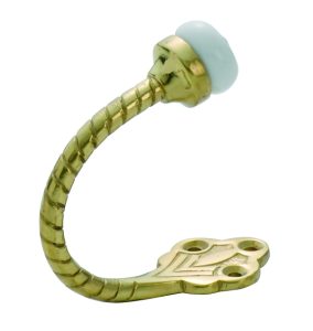 Porcelain Tip Robe Hook by Tradco