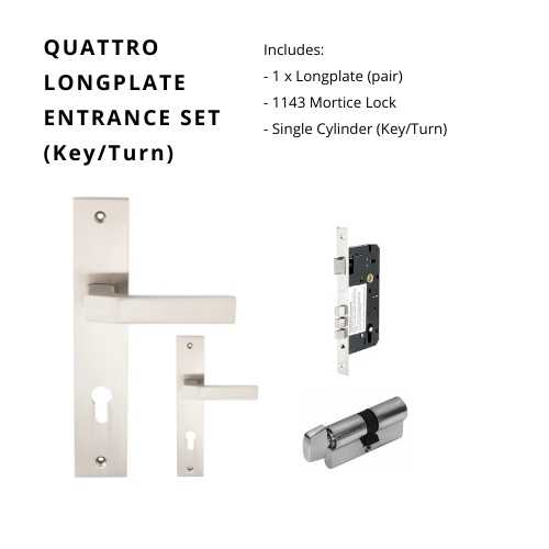 Quattro Longplate Handle