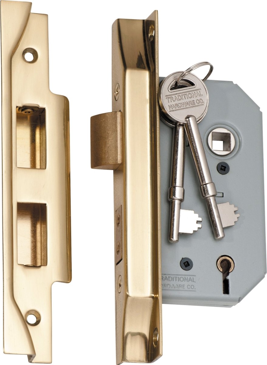 5 Lever Rebated Mortice Lock by Tradco - Entry - Point - 2146 - Tradco