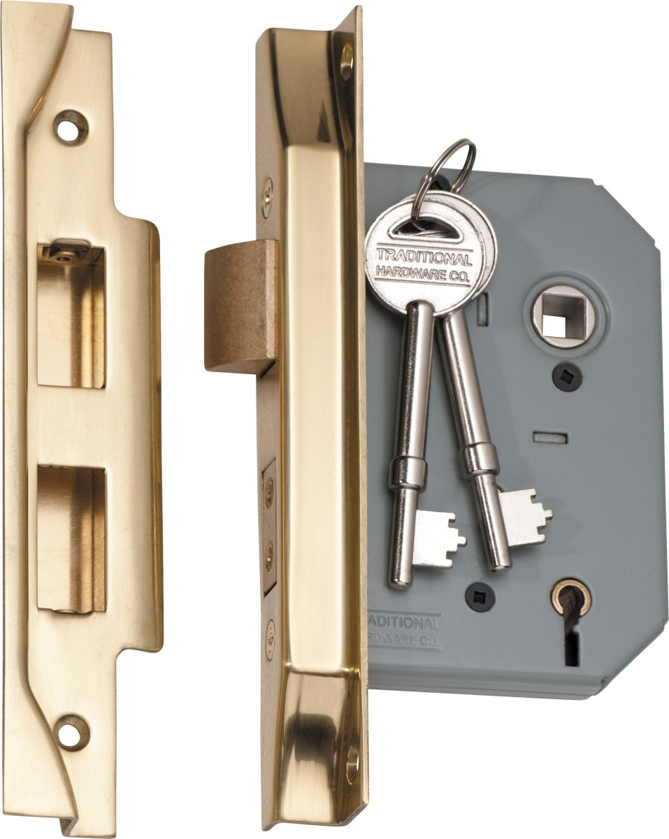 5 Lever Rebated Mortice Lock by Tradco - Entry - Point - 2147 - Tradco