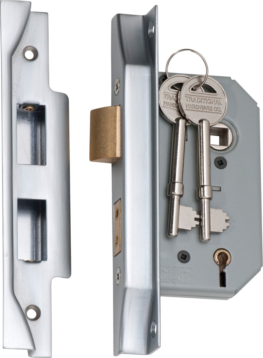 5 Lever Rebated Mortice Lock by Tradco - Entry - Point - 2178 - Tradco