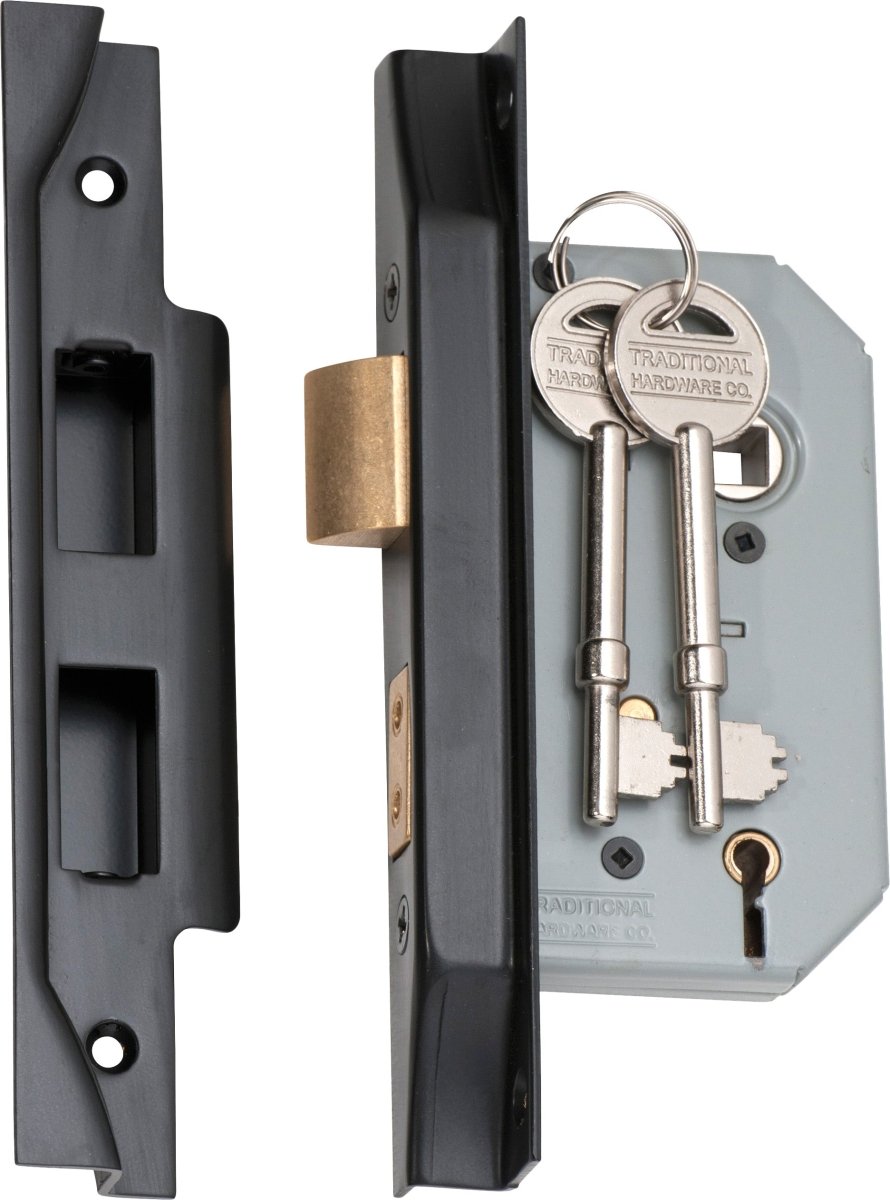 5 Lever Rebated Mortice Lock by Tradco - Entry - Point - 2186 - Tradco