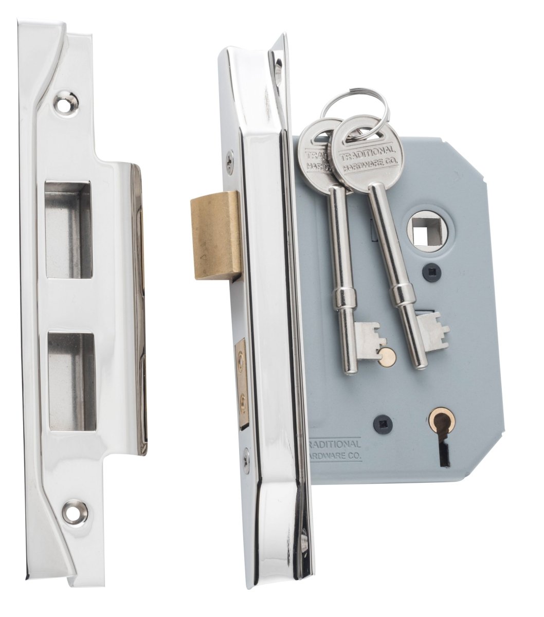 5 Lever Rebated Mortice Lock by Tradco - Entry - Point - 6165 - Tradco