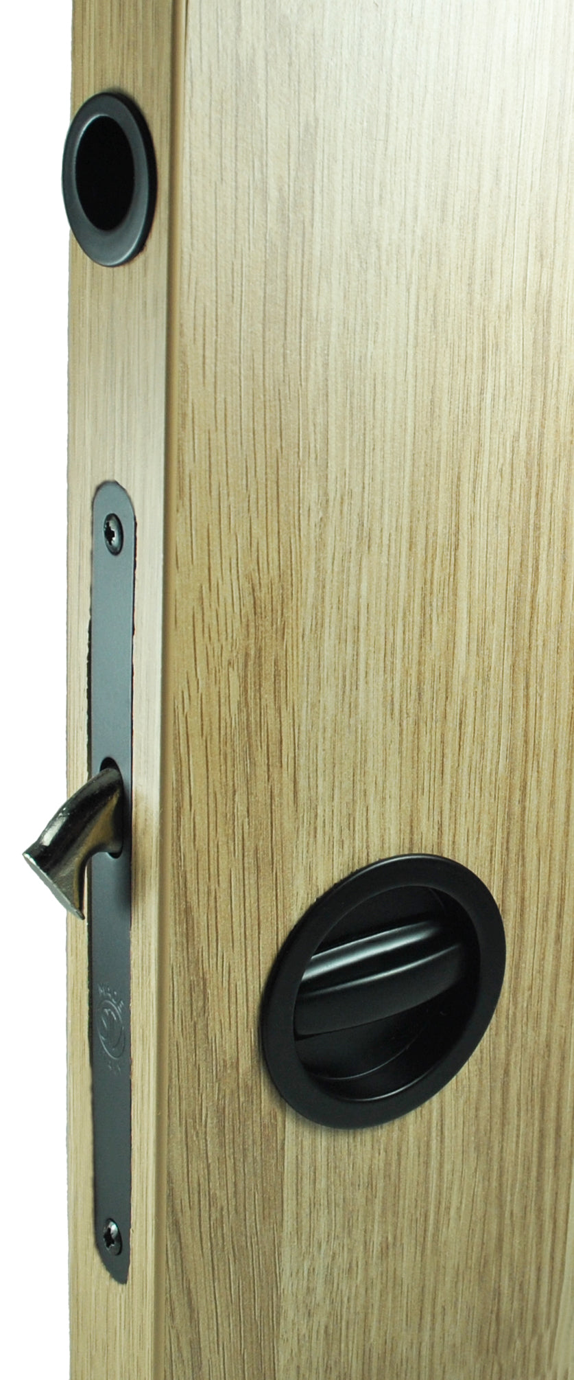 The 55B Round Privacy Flush Pull Set By Manital