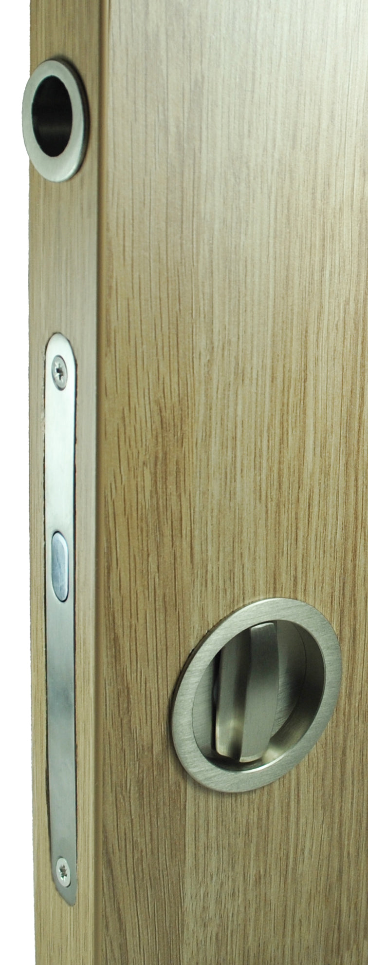 The 55B Round Privacy Flush Pull Set By Manital