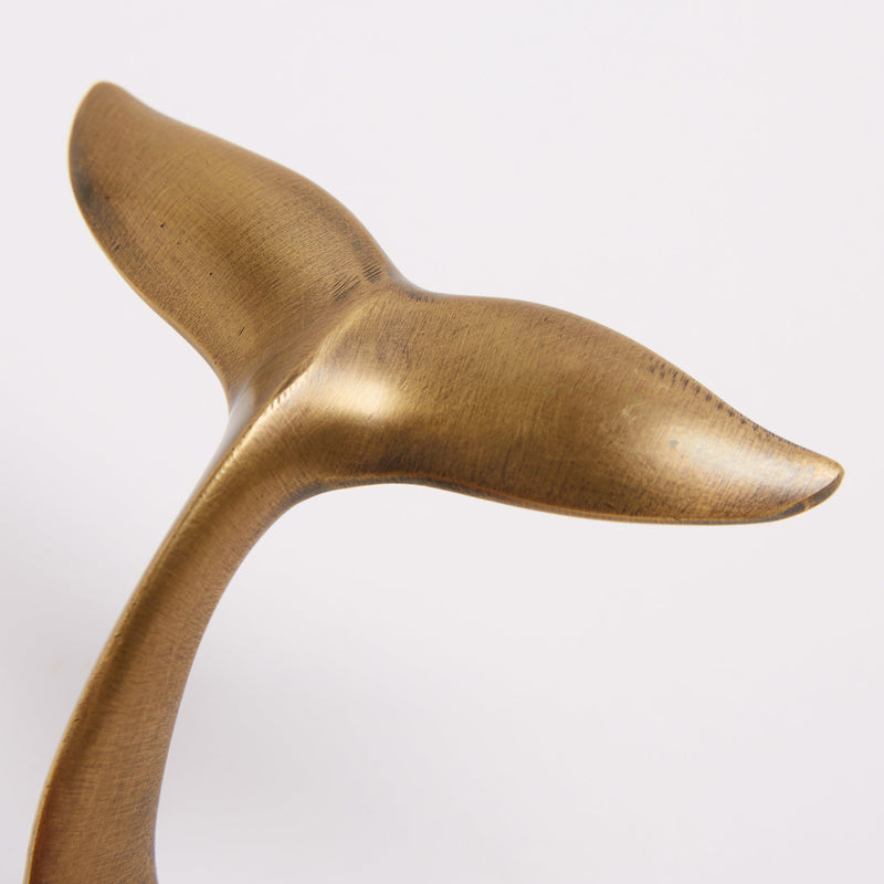 Whale Tail Hook - Acid Washed Brass By Hepburn