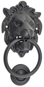 Lion's Head Door Knocker by Tradco