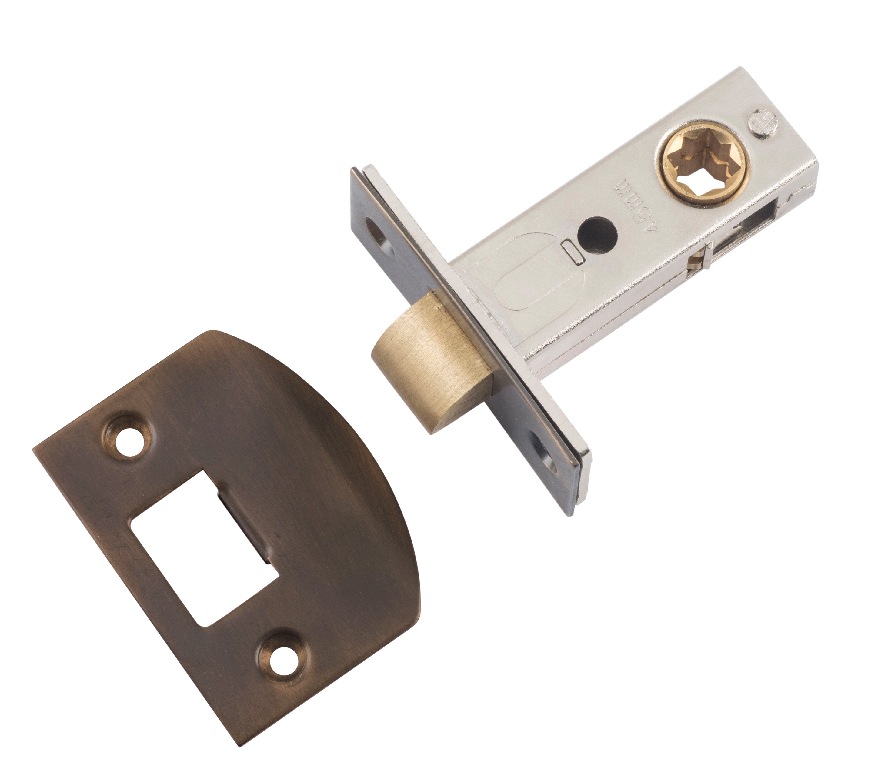 Standard Passage Latch with 'D' Striker by Tradco