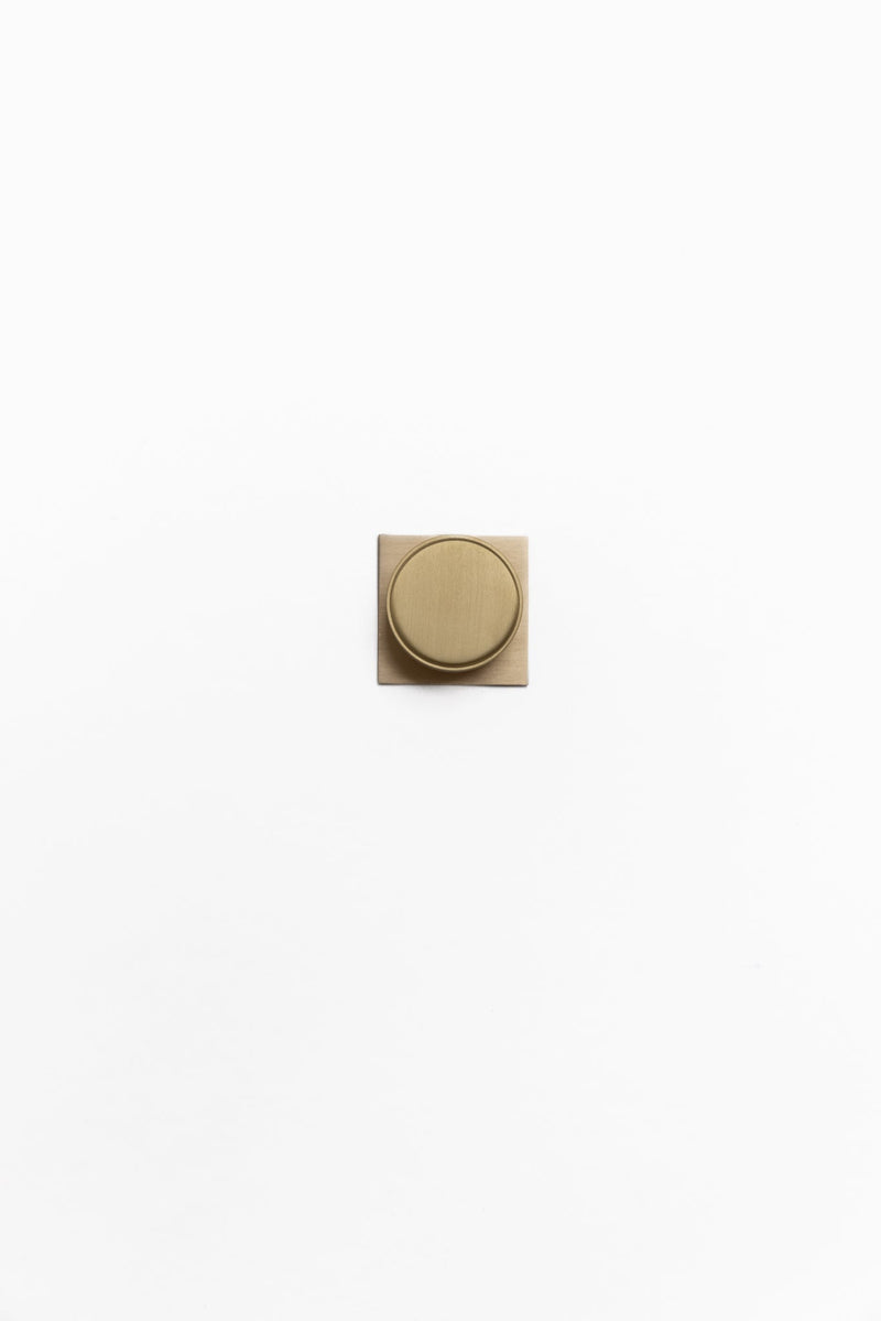 Abigail Brass Cabinetry Knob - Little Swagger