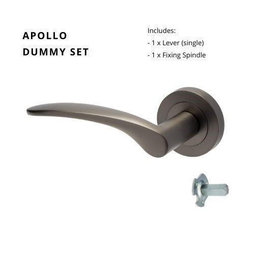 The Apollo Handle By Zanda - Graphite Nickel