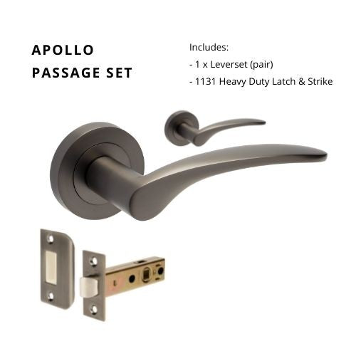 The Apollo Handle By Zanda - Graphite Nickel