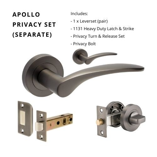 The Apollo Handle By Zanda - Graphite Nickel