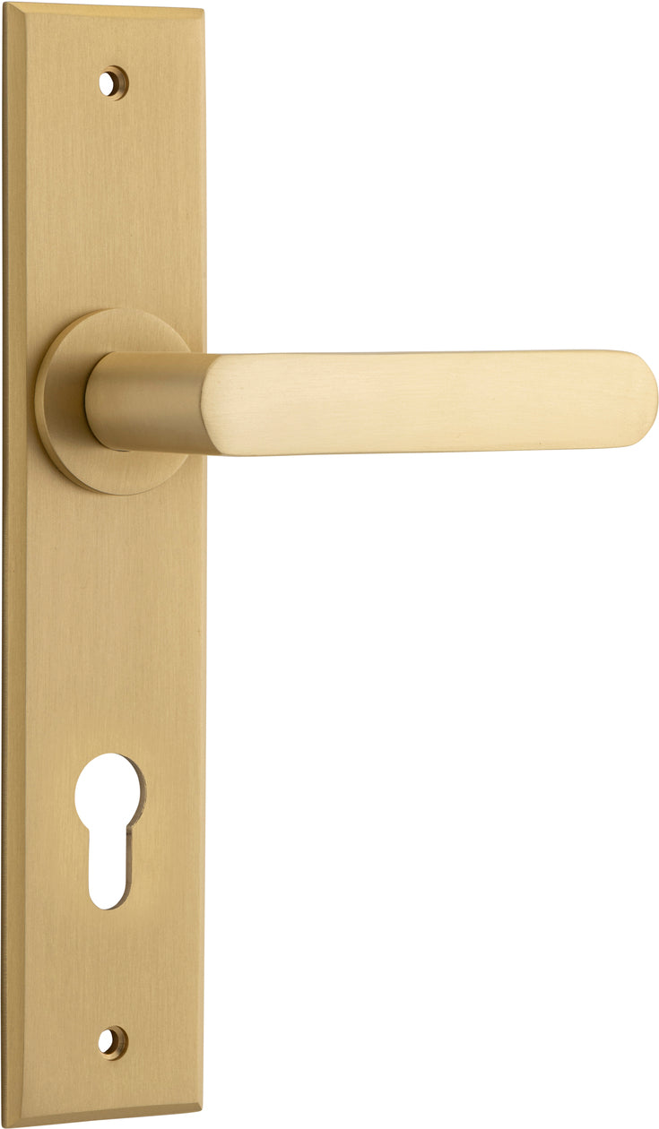 Osaka Lever - Chamfered Backplate By Iver