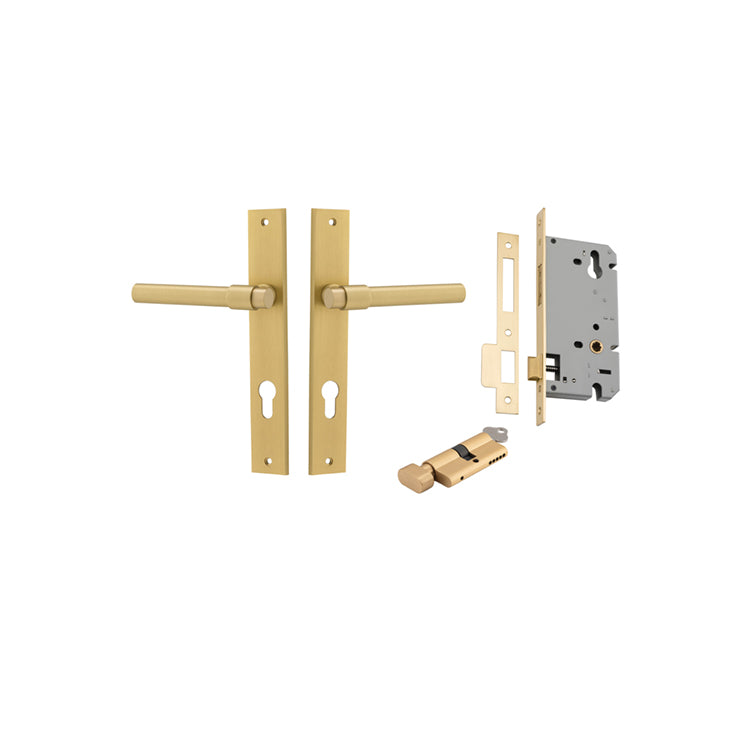 Helsinki Lever - Rectangular Backplate By Iver