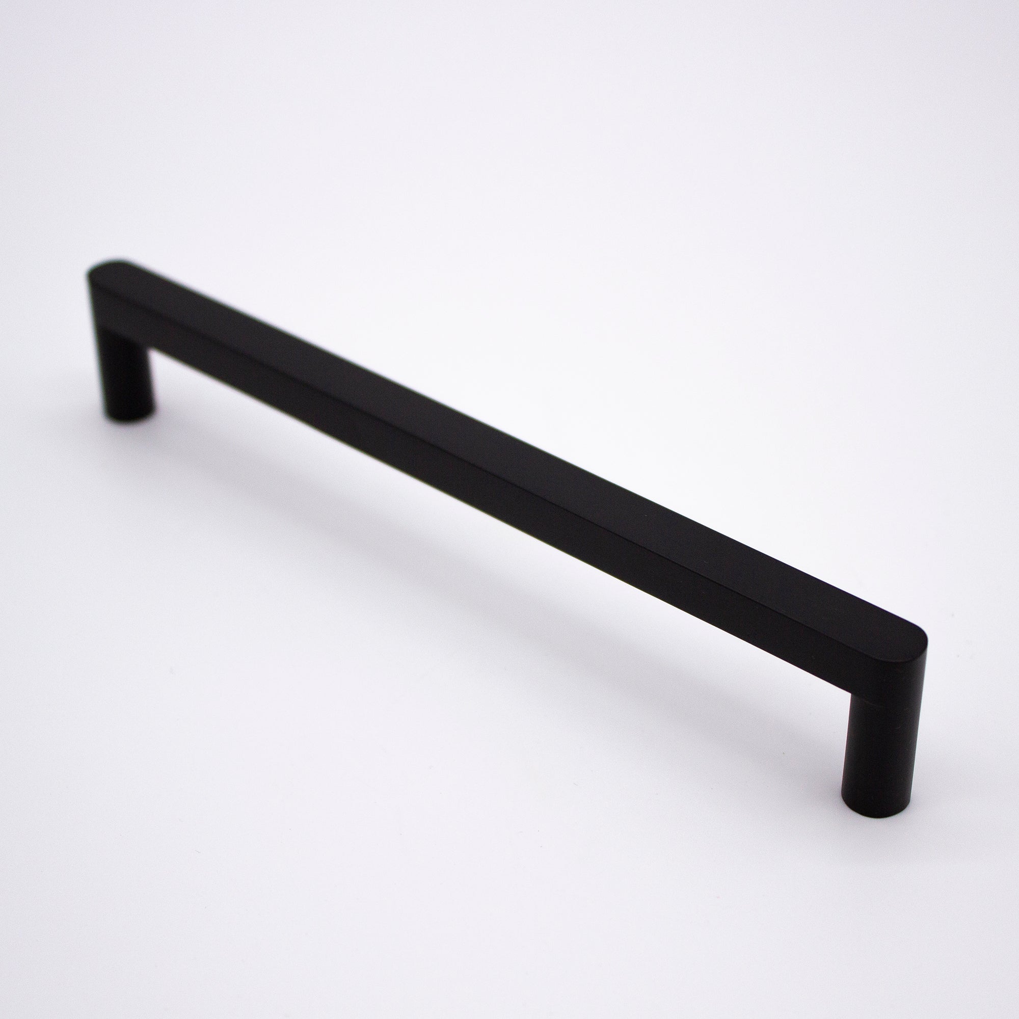 Matt Black Straight Profile Cabinet Pull - Clio - Manovella