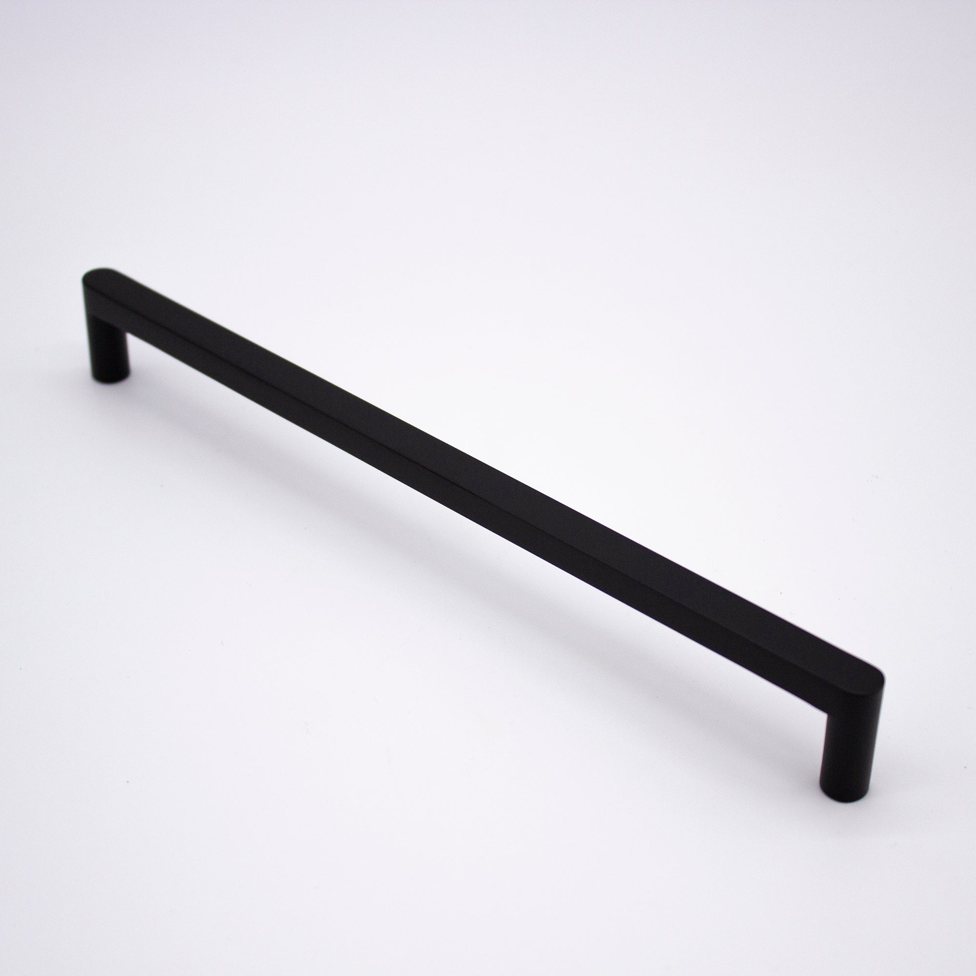 Matt Black Straight Profile Cabinet Pull - Clio - Manovella