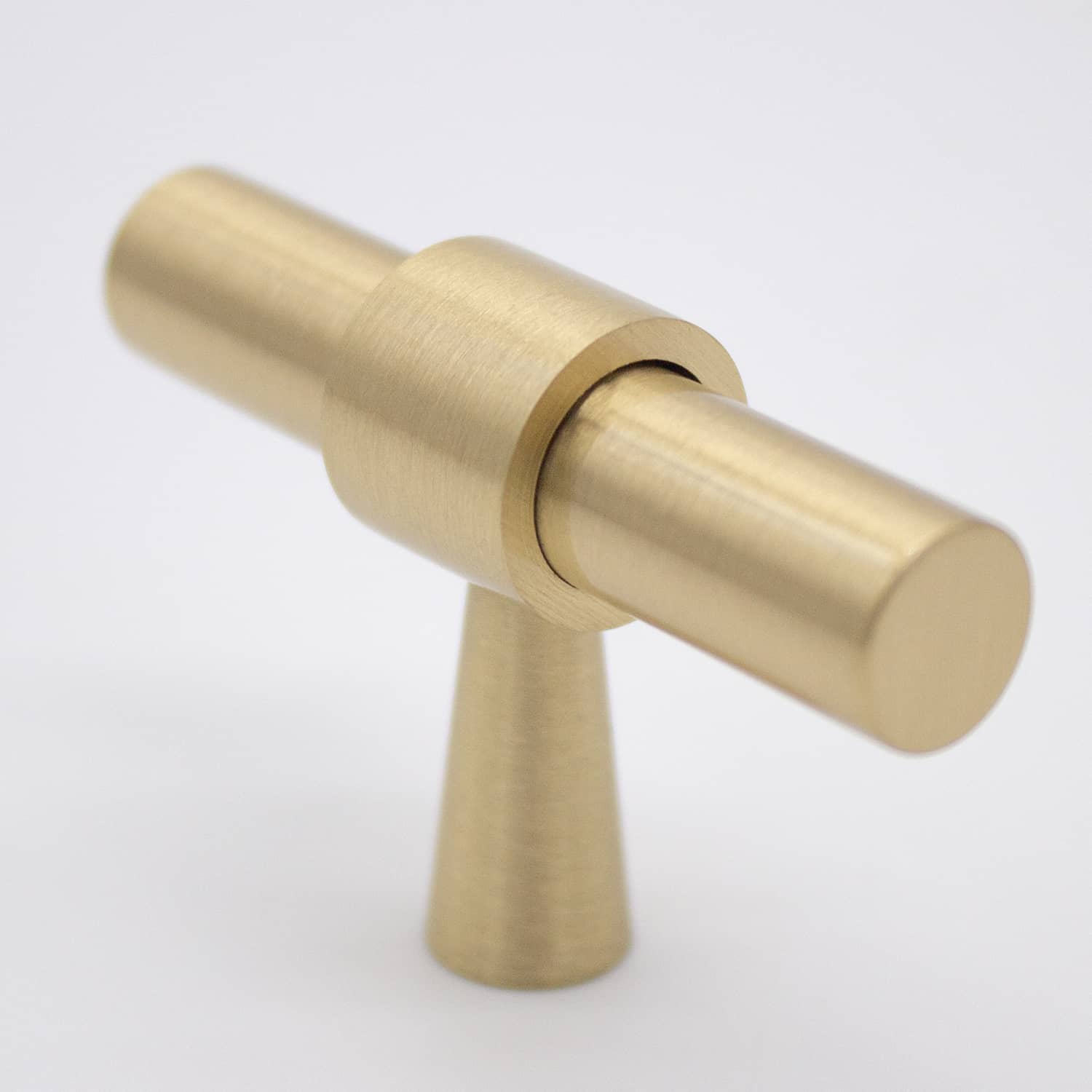 Brushed Brass Timeless T-Bar - Cora - Manovella