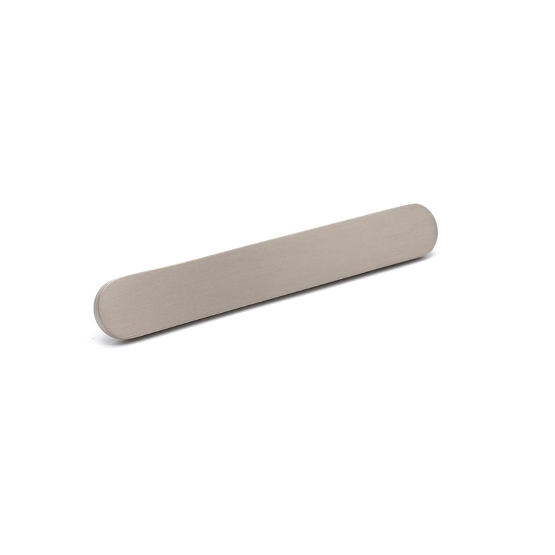 Brushed Nickel Oval Profile Cabinet Pull - Imogen