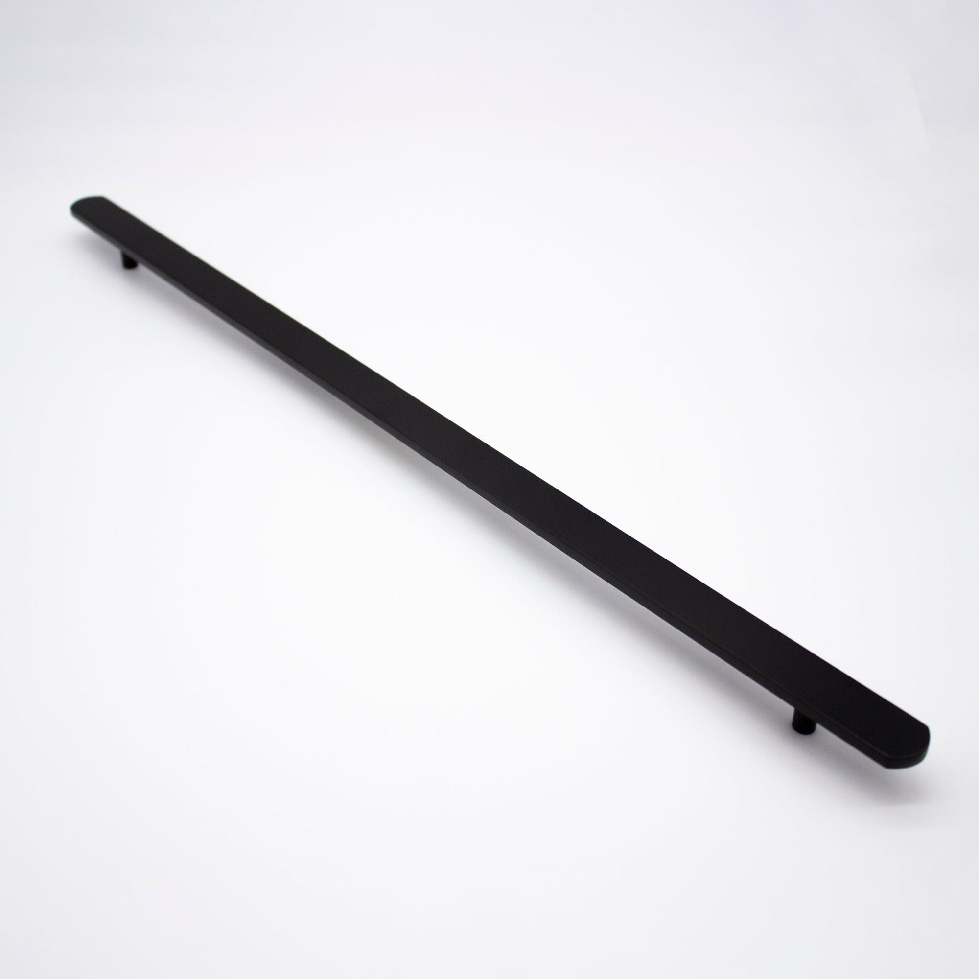 Matt Black Oval Profile Cabinet Pull - Imogen - Manovella