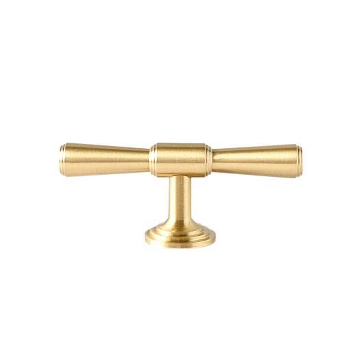 Neve Brass Cabinetry T Handle - Little Swagger