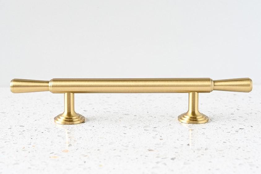 Neve Brass Cabinetry Handle - Little Swagger