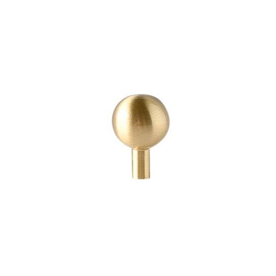 William Brass Circular Cabinetry Knob - Little Swagger