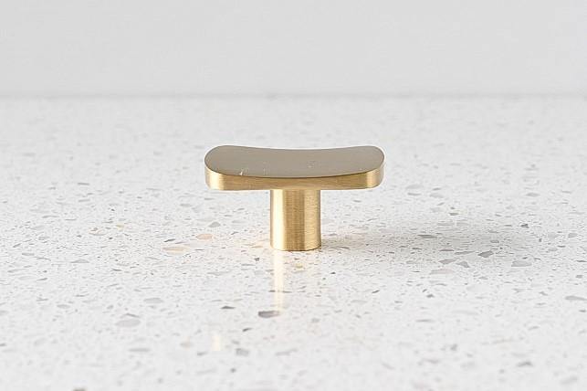 Harriet Brass Cabinetry Knob - Little Swagger