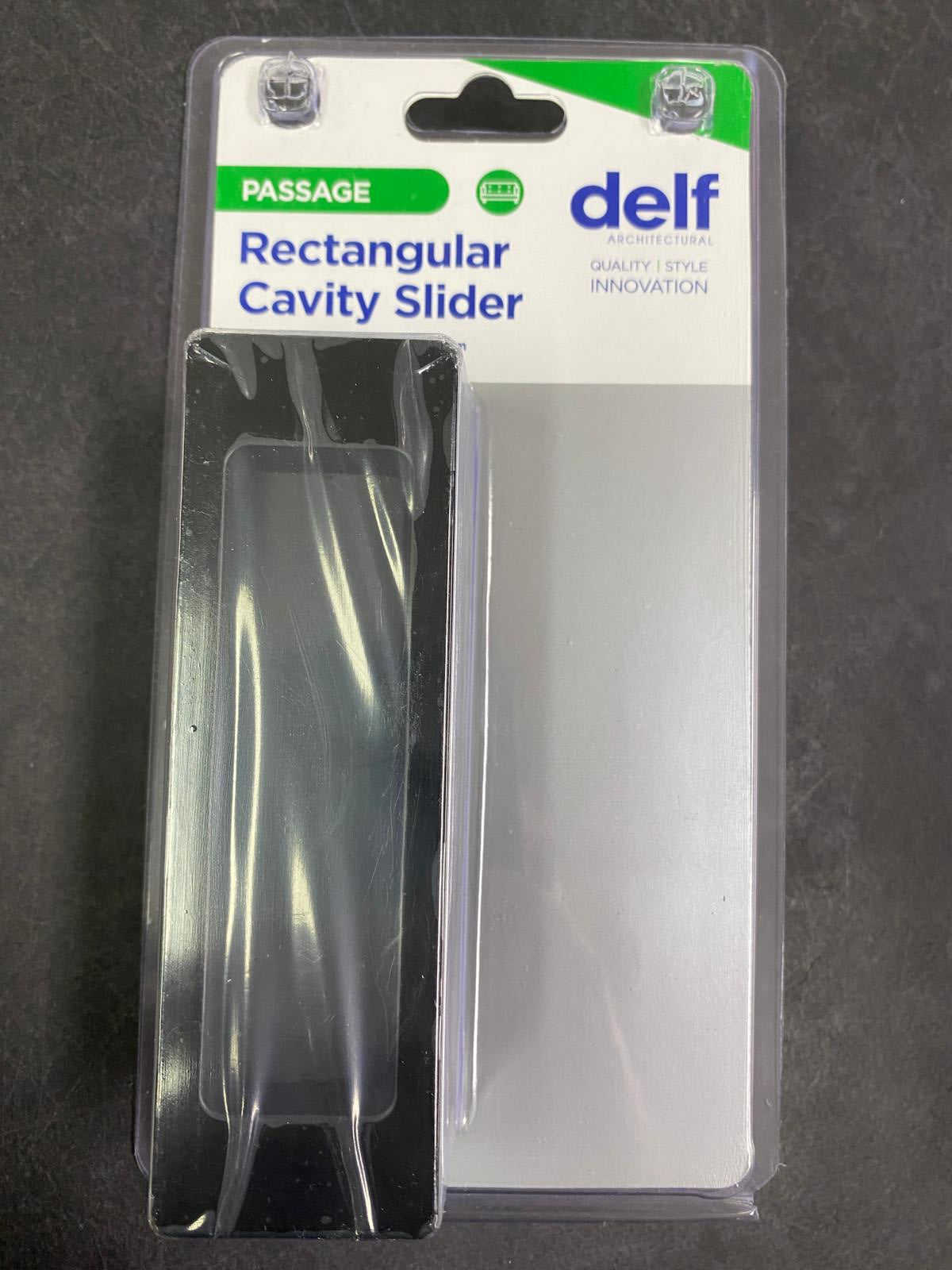 Matt Black Cavity Slider Sets by Delf