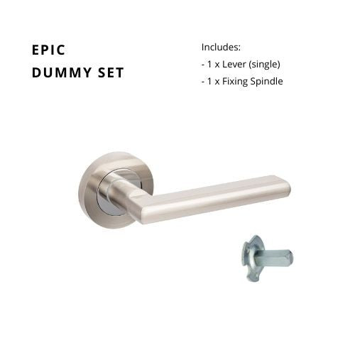 The Epic Handle By Zanda - Brushed Nickel/Chrome Plated