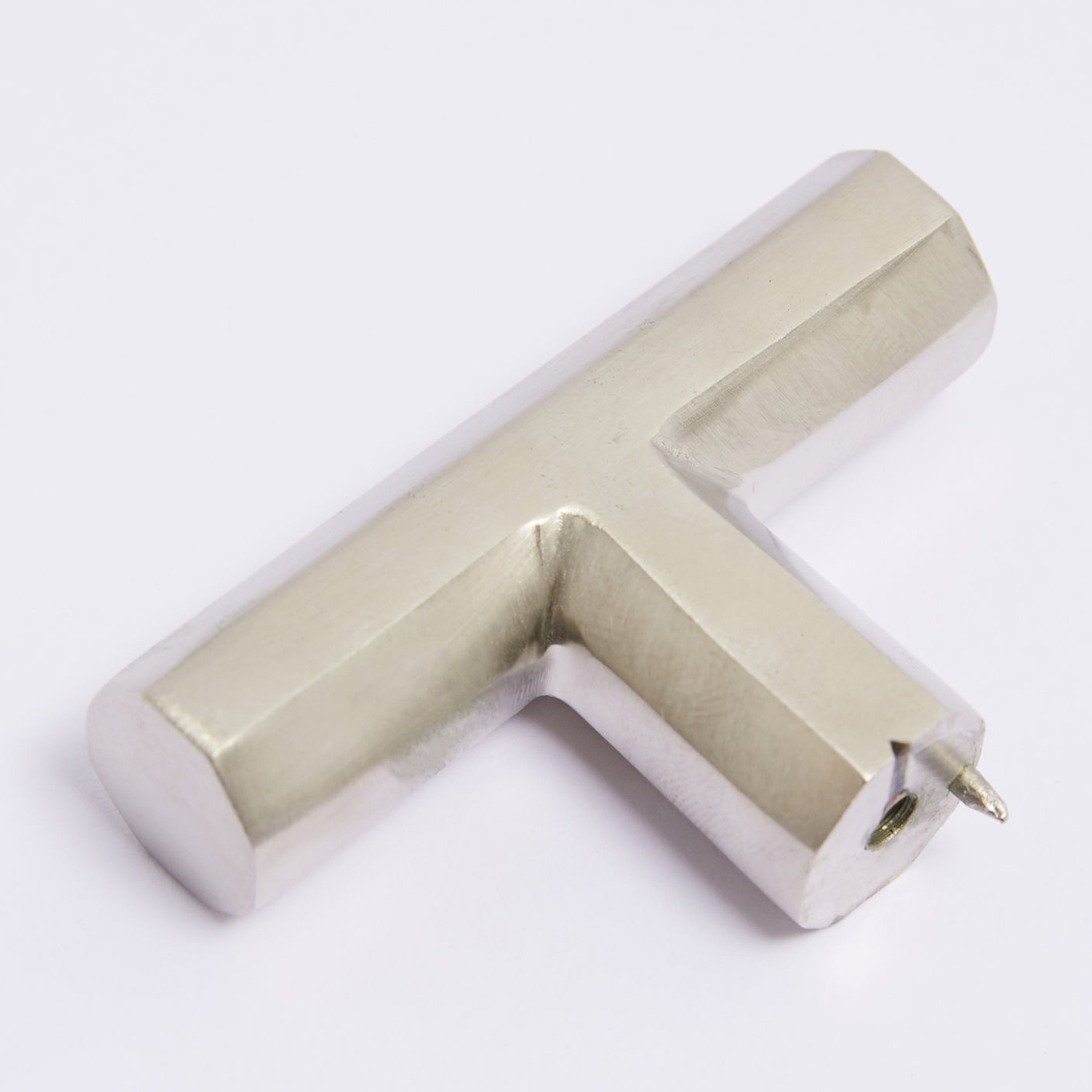 Henley T-Bar - Satin Nickel By Hepburn