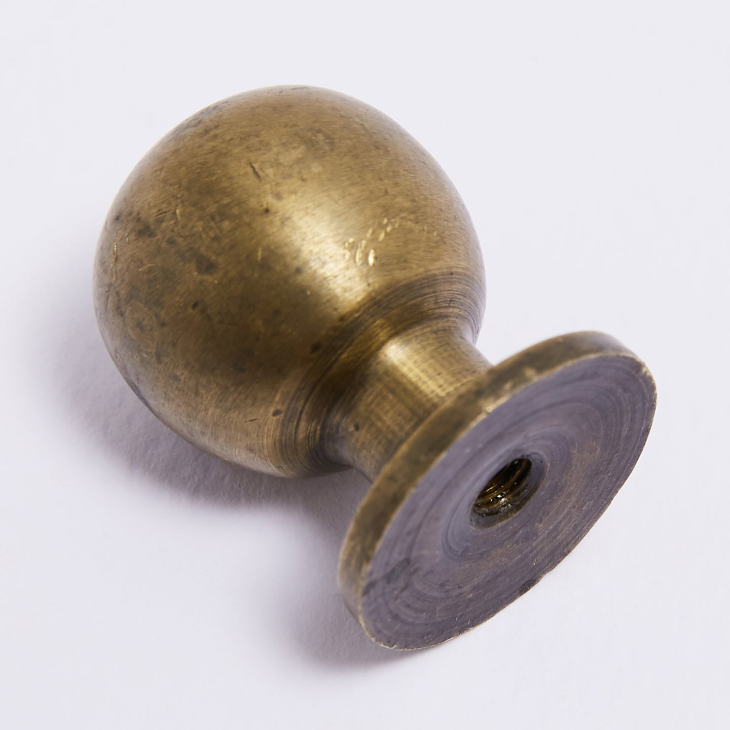 Surrey Knob - Acid Washed Brass By Hepburn