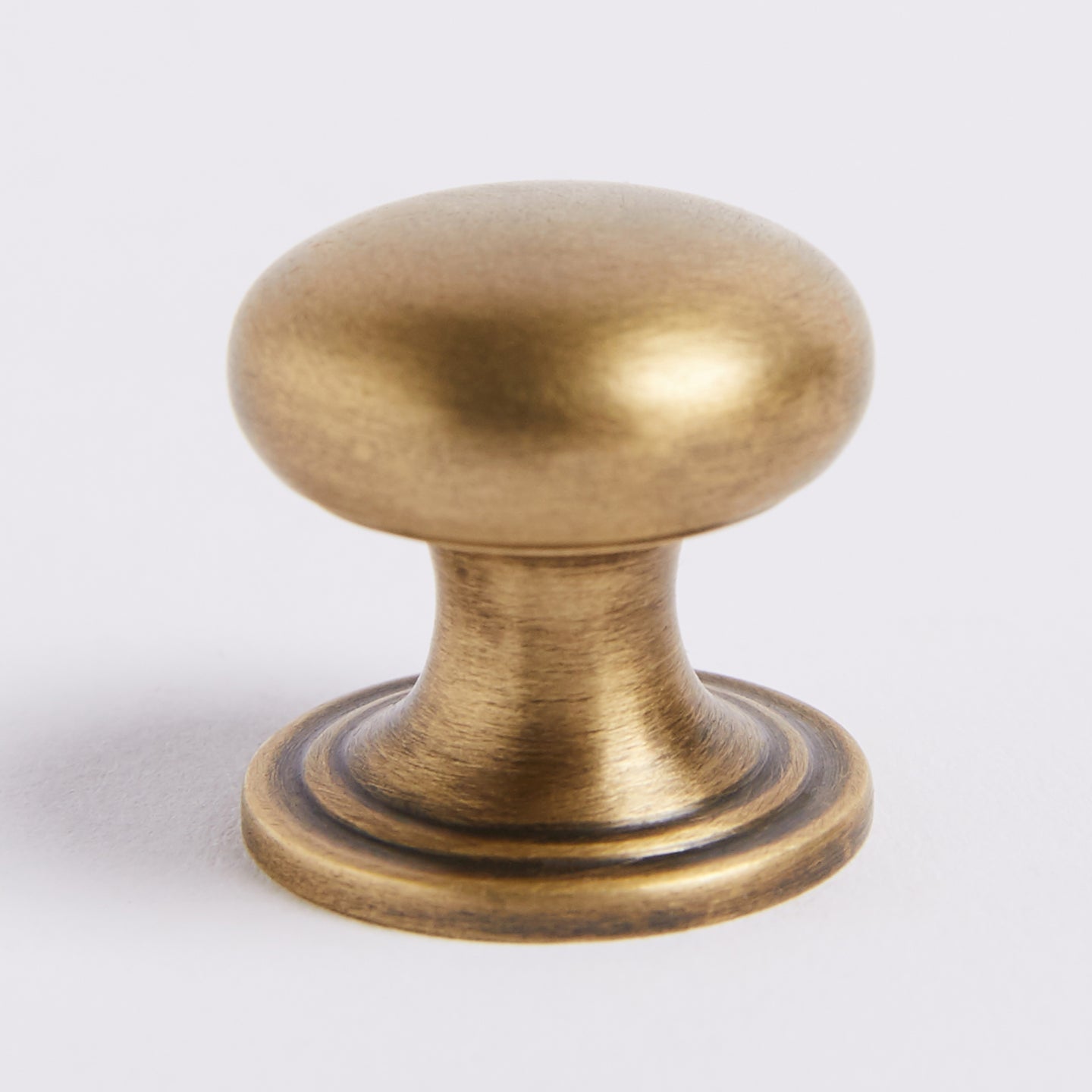 Kew Knob - Acid Washed Brass by Hepburn