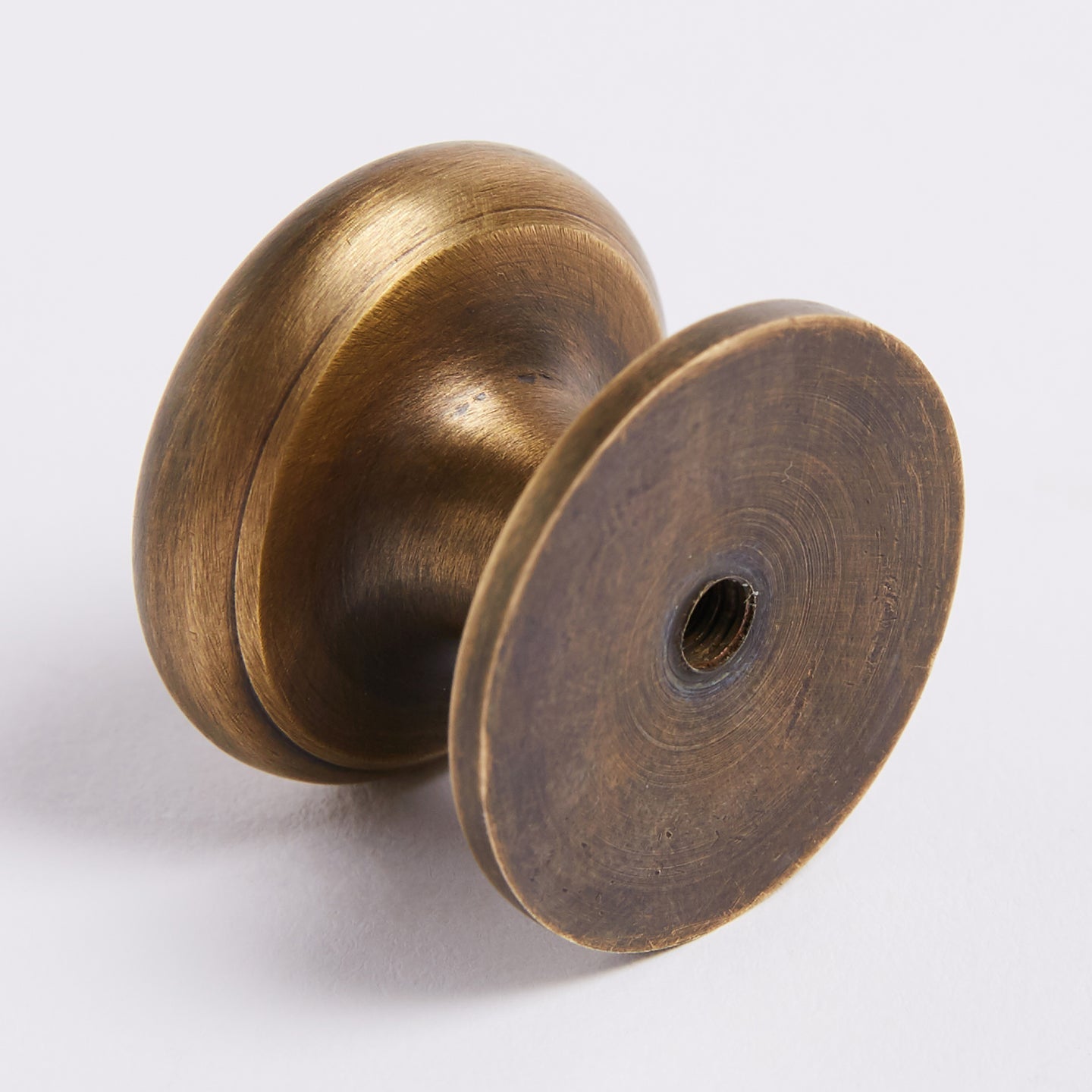 Kew Knob - Acid Washed Brass by Hepburn