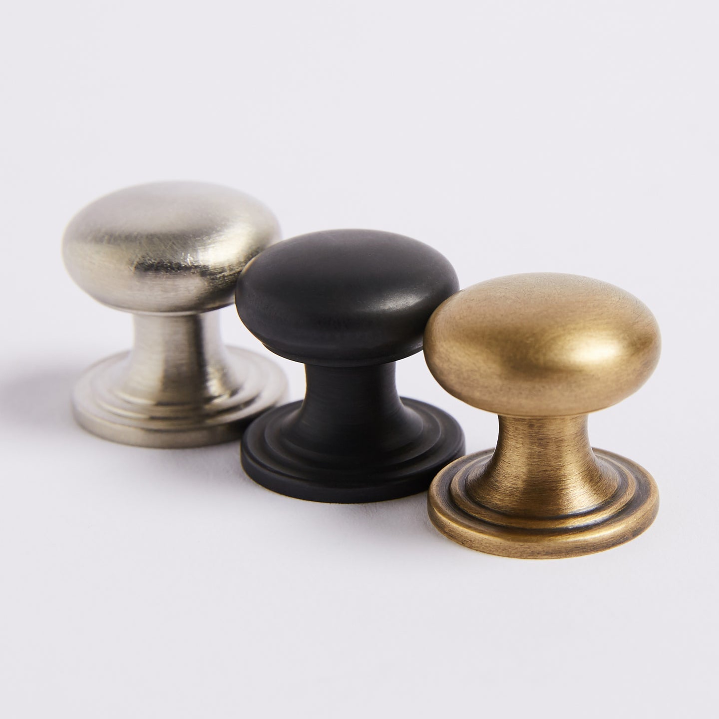 Kew Knob - Acid Washed Brass by Hepburn