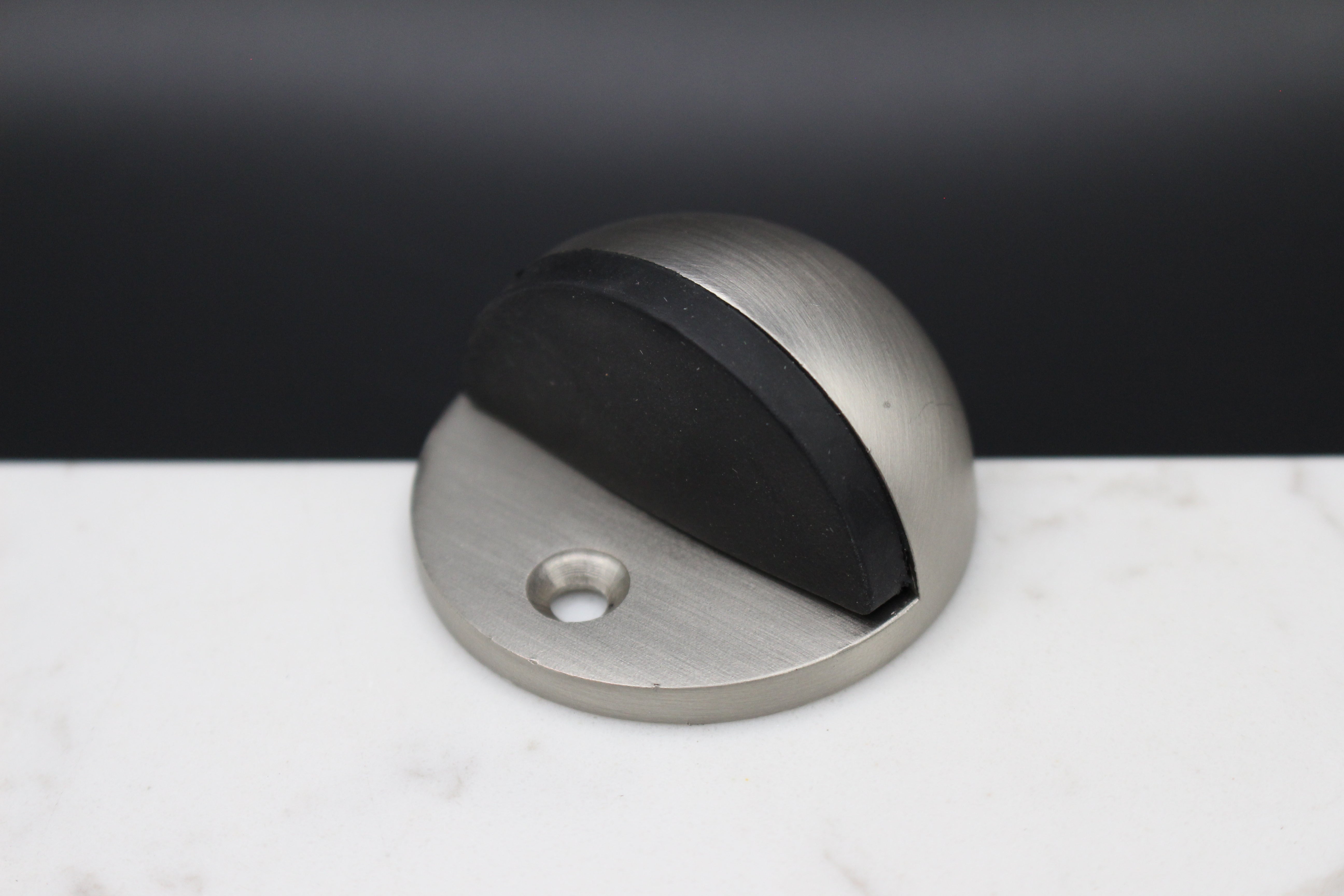 Door Stop in Smooth Nickel By Havolka