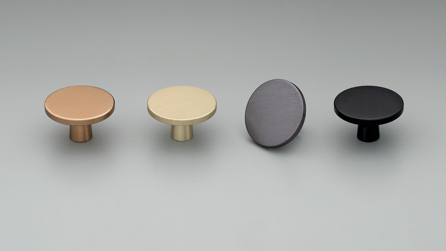 L838 Clare Aluminium Knob by Kethy