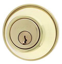 LB2111 Carbine Key/Key Residential Deadbolt - Polished Brass