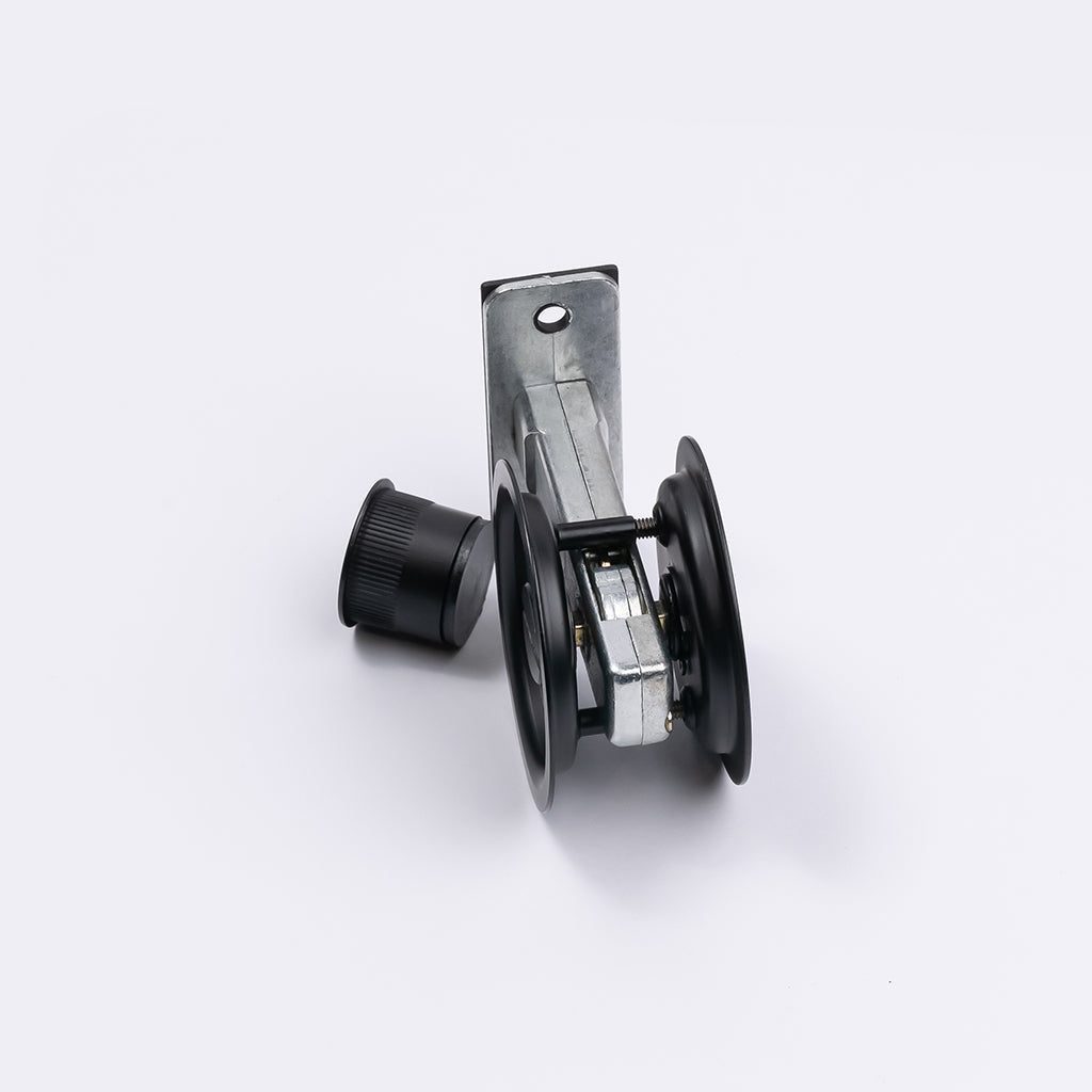 Matt Black Round Sliding Cavity Privacy Lock - Manovella